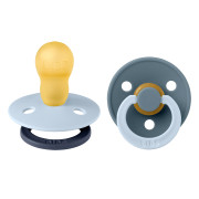 Colour Fusion dudlíky z přírodního kaučuku 2 ks 18 m+ Bibs