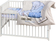 Dětská postýlka s kompletní výbavou 120 x 60 cm Bary Scarlett 