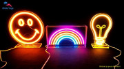 Led Neon Light lampička Srdce červené 2Kids Toys