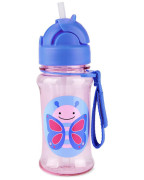 Zoo tritan Láhev s brčkem 355 ml 12m+ Skip hop