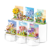 Stavebnice mini Květinová scenérie Koco