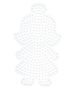 Podložka na zažehlovací korálky Hama Holčička MIDI