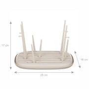 Skládací odkapávač na lahve a příslušenství