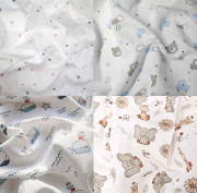 Bavlněná Plena s potiskem 70 x 70 1 ks Prem