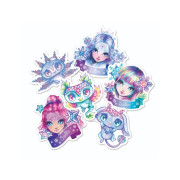 Dekorativní vinylové samolepky set Nebulous Stars