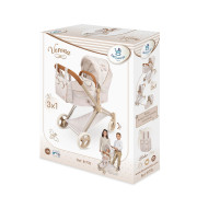 Skládací kočárek pro panenky 3 v 1 s taškou Verona 73 cm DeCuevas