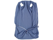 Letní 3D spací pytel mušelín modrý