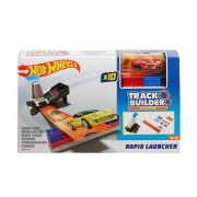 Hot Wheels Track builder doplňky a dráhy + autíčko Mattel