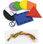 Dřevěné provlékání tvary