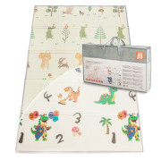 Multifunkční oboustranná pěnová skládací podložka 180 x 120 cm Forest Zopa