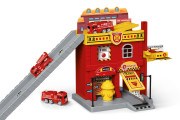 Hasičská stanice s autíčky 2 ks + doplňky
