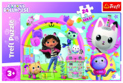 Puzzle Gabbyin domeček pro panenky 24 Maxi dílků