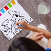 Malování vodou Dinosauři 24 omalovánek