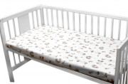 Bavlněné prostěradlo do postýlky 120 x 60 cm Baby Nellys