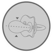 Dudlík Revers 12 m+ 2 ks Indian Girl