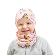 Bavlněný dětský nákrčník Horse růžová Esito 