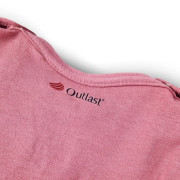 Body šaty tenké KR Outlast® UPF 50+ tm.starorůžové vlaštovky Little Angel