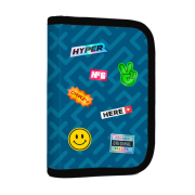 Penál 1 p. 2 chlopně, prázdný Oxy Go Stickers