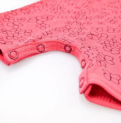 Overal tenký krátký tisk Outlast® UPF 50+ jahodový, kytičky