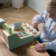 Playful Wood dřevěná pokladna 17 ks 