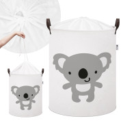 Koš na hračky bavlněný uzavíratelný 43 l Sipo