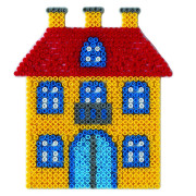 Podložka k zažehlovací korálkům Domeček MIDI Hama