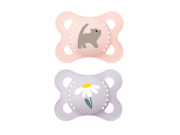 Šiditko Ortodonické Original 0 m+ Růžový/Fialový MAM