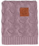 Pletená kostkovaná deka Bambus 80 x 100 cm Infantilo