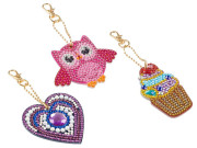 Udělej si svoji klíčenku pomocí kamínků Diamond