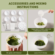 Prstové přírodní barvy v prášku 6 ks