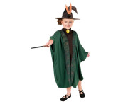 Kostým Kouzelník/Kouzelnice zelený