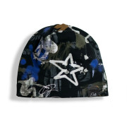 Jarní čepice Skateboard star - černá Esito