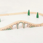 Dřevěná kolej most Bigjigs Rail