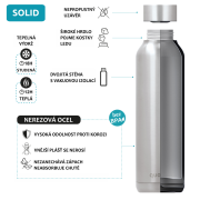 Nerezová termoláhev Solid 630 ml Quokka