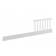 Bočnice k dřevěné postýlce univerzální Side White Wood Petite & Mars