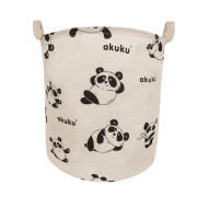 Skládací koš na hračky - Panda Akuku