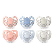 Dudlík anatomický silikon 0/6 m 2 ks Wild & Free Suavinex