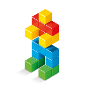 Geomag Magicube Full Color 24 dílků