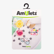 Amulety - ozdoby na boty Amuletz Jarní set mix Coqui
