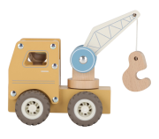 Autojeřáb dřevěný Little Dutch
