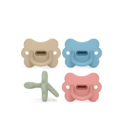 Šidítko fyziologické silikon Butterfly 6-18 m SX PRO Colour Essence Suavinex