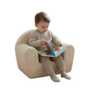 Dětské křeslo Manšestrové cream New Baby