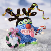 Kreativní sada Vánoční monstrum