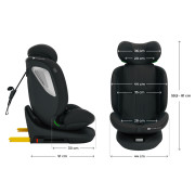Autosedačka i-Grow 2 Plus (40 - 150 cm) Kinderkraft