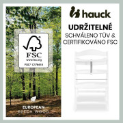 Dřevěná židle 2v1 Alpha+ Hauck