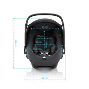 Autosedačka Baby-Safe iSense Bundle Flex iSense, 0-15 měsíců