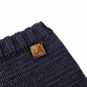 Nákrčník pletený hladký LA dětský Outlast ® Antracit