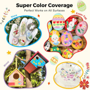 Temperové barvy v tyčince omyvatelné 30 ks