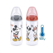 NUK FC+ láhev s kontrolou teploty Mickey 300 ml