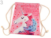 Vak na záda jednorožec 32x42 cm TYP 2